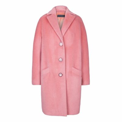 Płaszcz arbuzowy 5508 (Kolor: różowy, Rozmiar: 42)