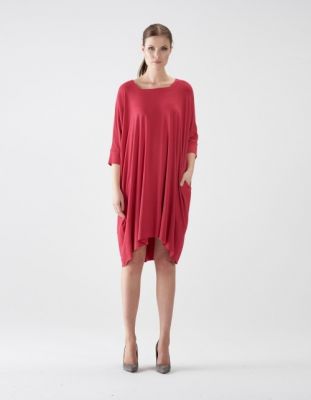 Sukienka su127 (Kolor: czerwony, Rozmiar: Uniwersalny)