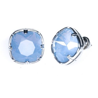 Kolczyki leo air blue opal